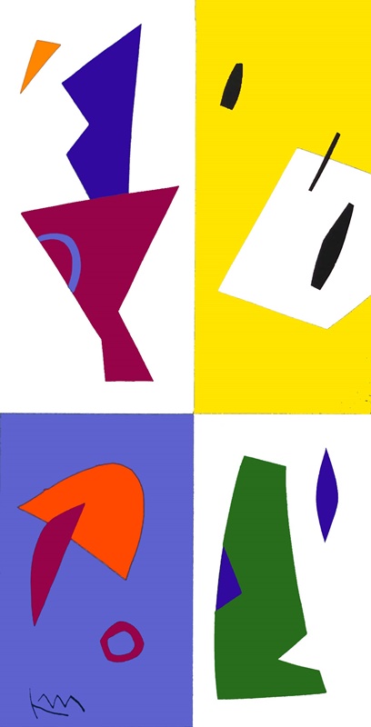 どれもこれも　３１．５×１６ｃｍ　　グアッシュ